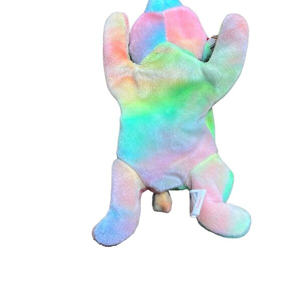 Sammy Beanie Baby TY tie dye bear with hologram tag, 1998 Beanie - Picture 3 of 10
